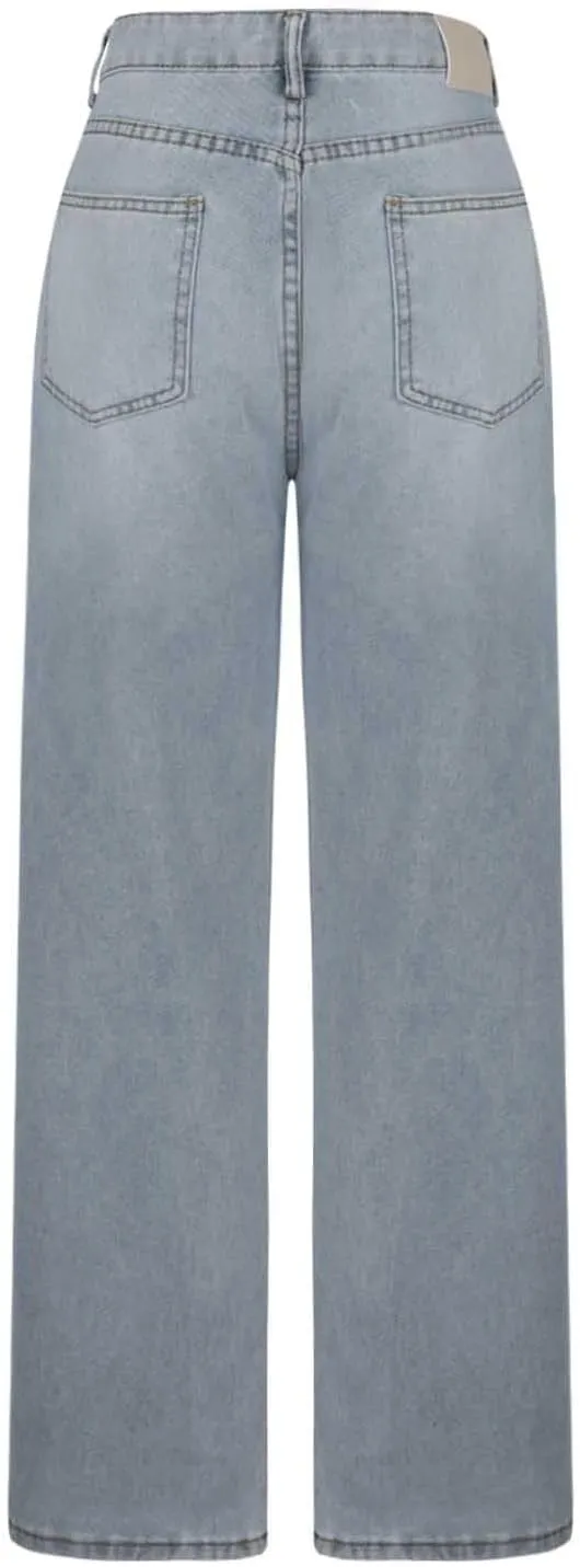 Women Straight Leg Jeans,High Waisted Bow Baggy Jeans Wide Leg Loose Y2K Teen Girl Boyfried Denim Pants with Pockets