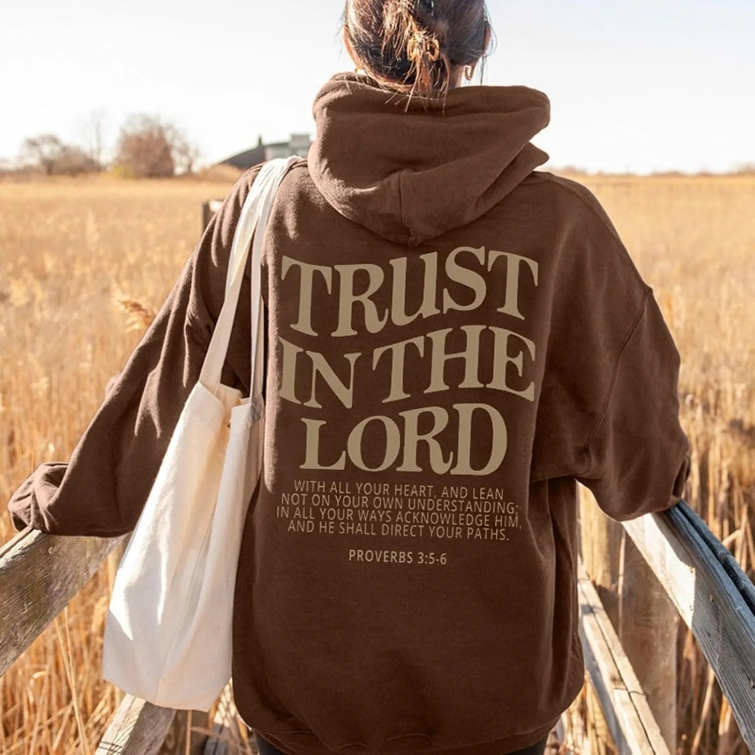 Women's Letter Print Graphic Hoodie Trendy Cute Oversized Long Sleeve Sweatshirt Y2K Drawstring Casual Pullover Top