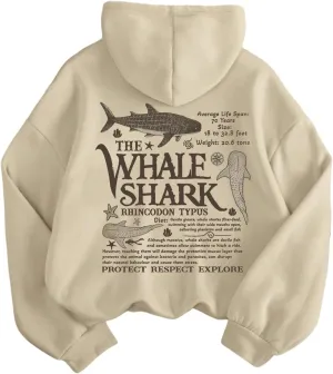Women's Long Sleeve Graphic Hoodie Letter Print Oversized Sweatshirts Pullovers Tops Trendy