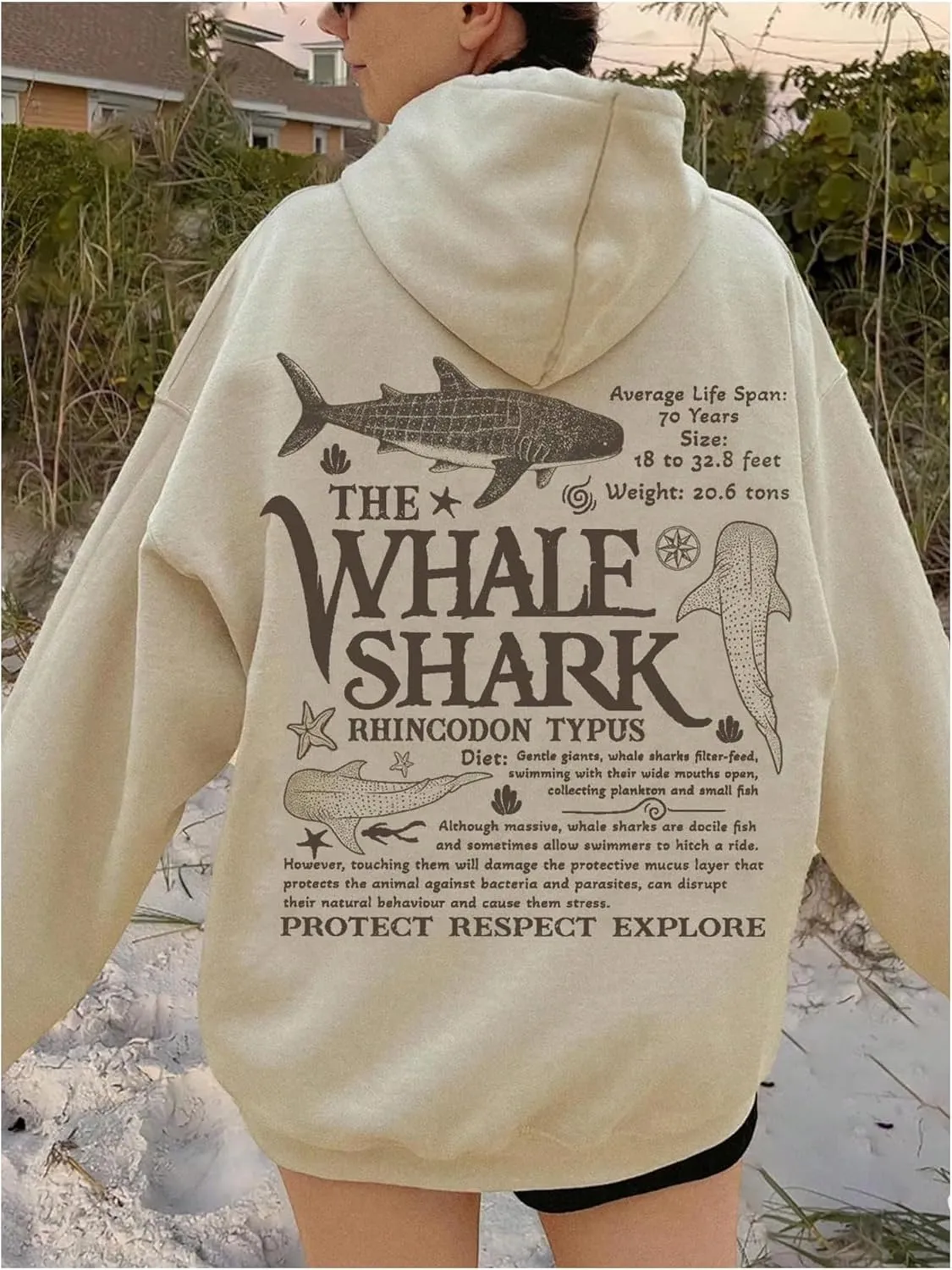 Women's Long Sleeve Graphic Hoodie Letter Print Oversized Sweatshirts Pullovers Tops Trendy