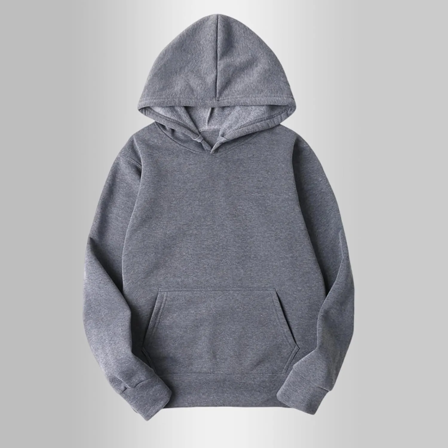 Womens Solid Color Oversized Hoodies Trendy Hooded Sweatshirts Pullover Cute Sweater Tops Teen Girls Clothes 2024