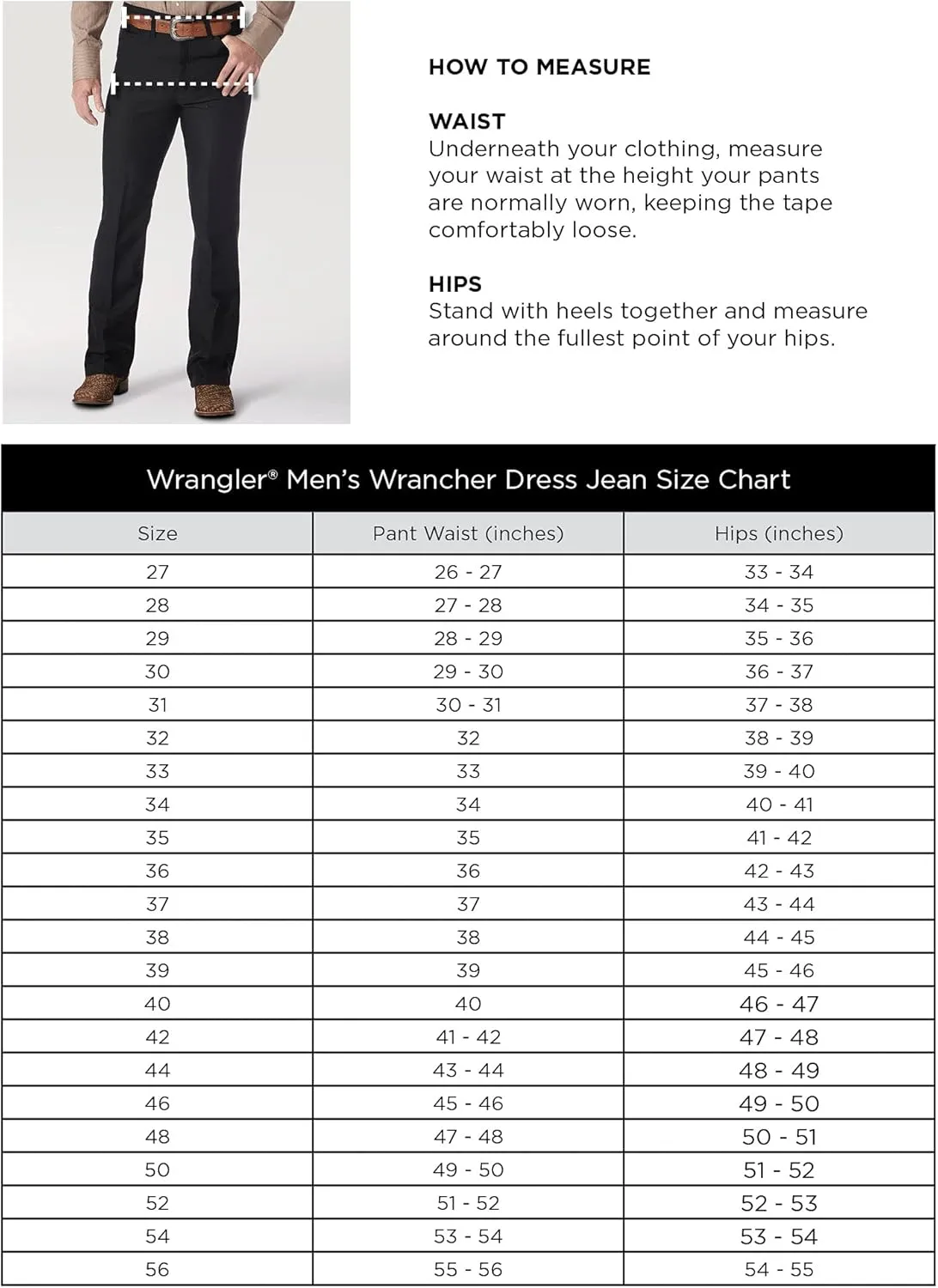 Wrangler Men's Wrancher Dress Jeans
