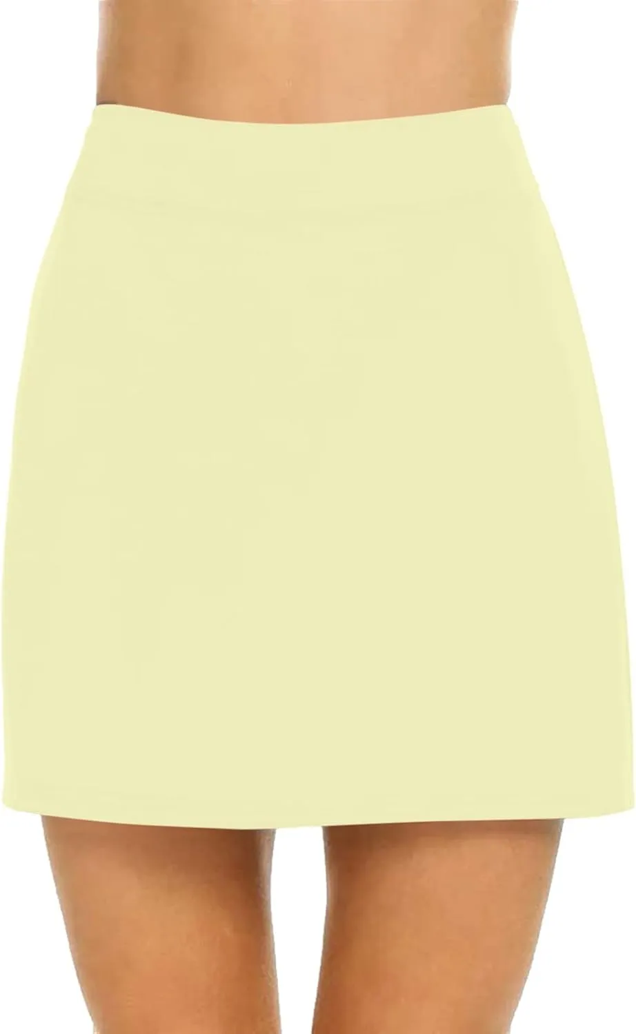ZYXTIM Women Classic Tennis Skirt with Inner Shorts High Waist Casual Sport Golf Skorts Plain Summer Lounge Walking Shorts